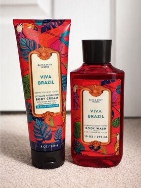 Bath & Body Works Viva Brazil Body Care Set